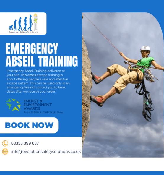 Emergency Abseil training