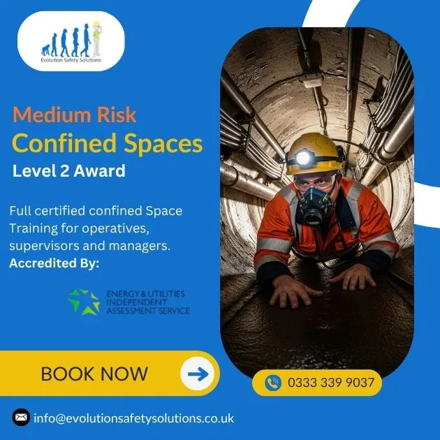 Level 2 Award – Medium Risk Confined Space Training