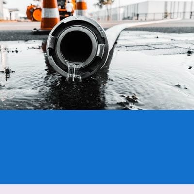 Workers laying pipes for Network Construction Operations Water course