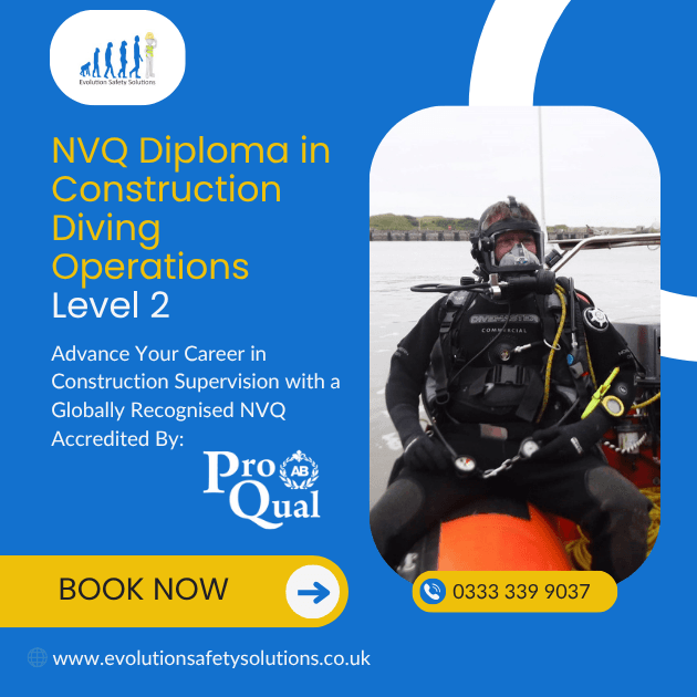 NVQ Diploma in Construction Diving Operations