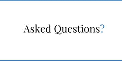 A heading that says Asked Questions?