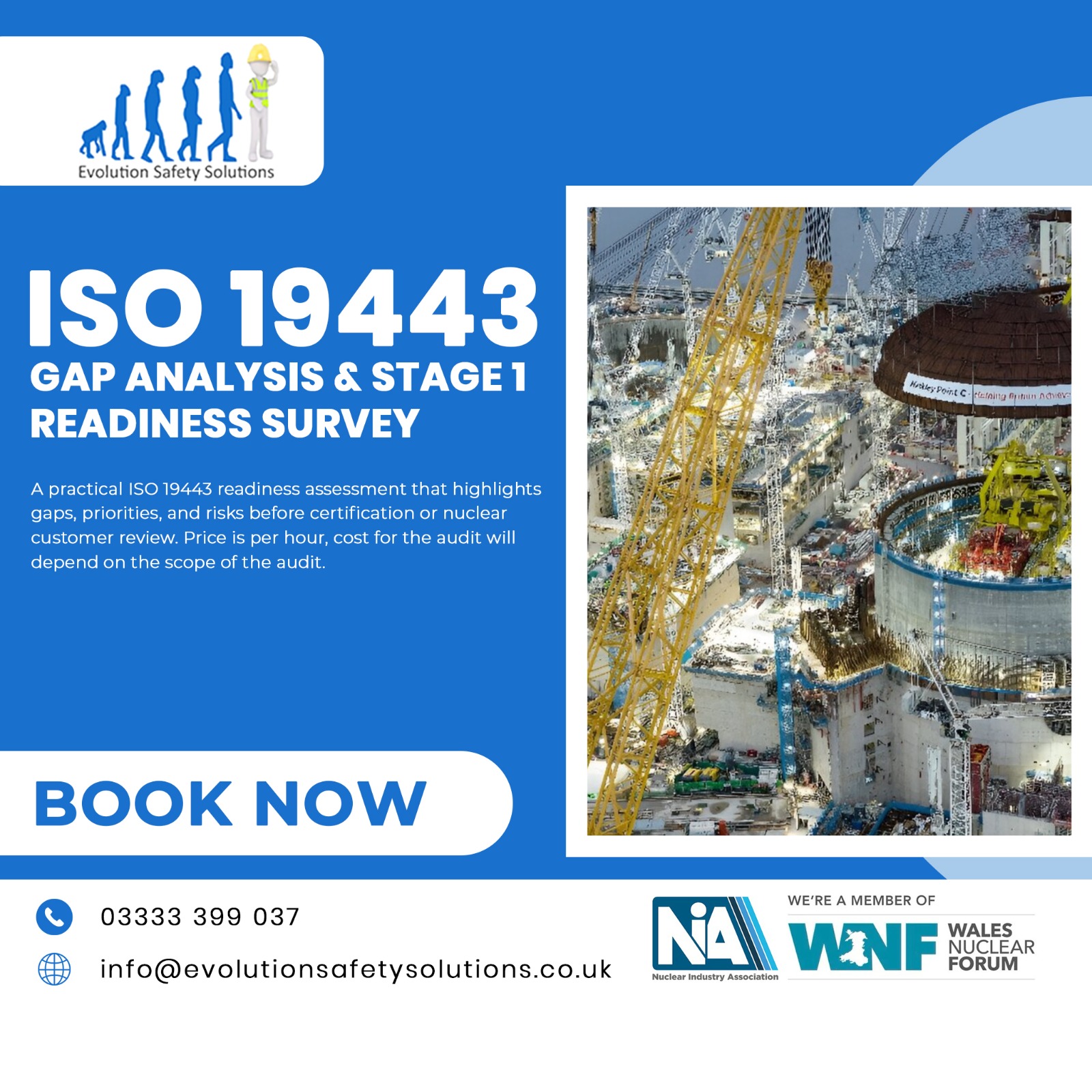 ISO 19443 Gap Analysis & Stage 1 Readiness Survey