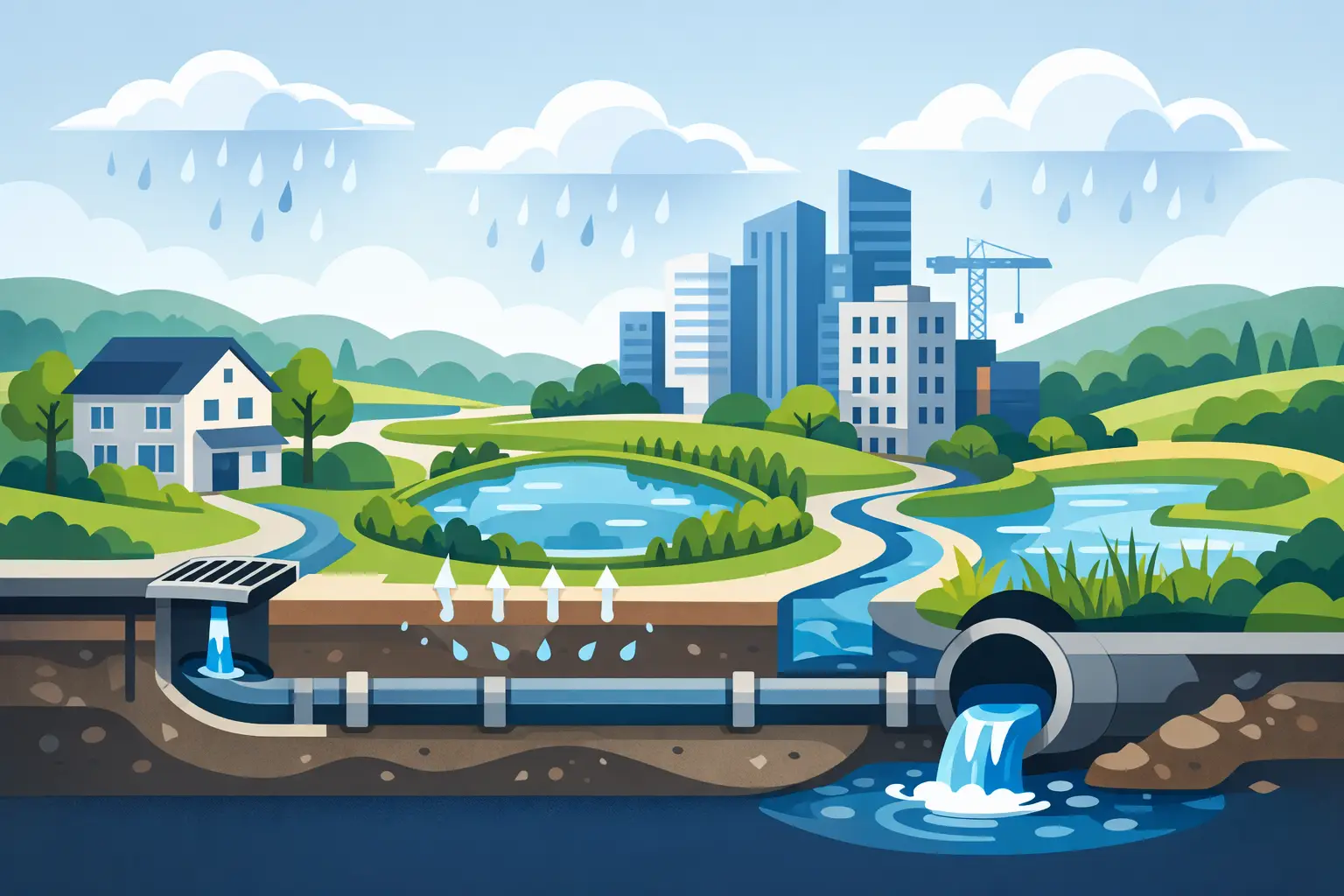 Drainage Strategy for New Development in the UK