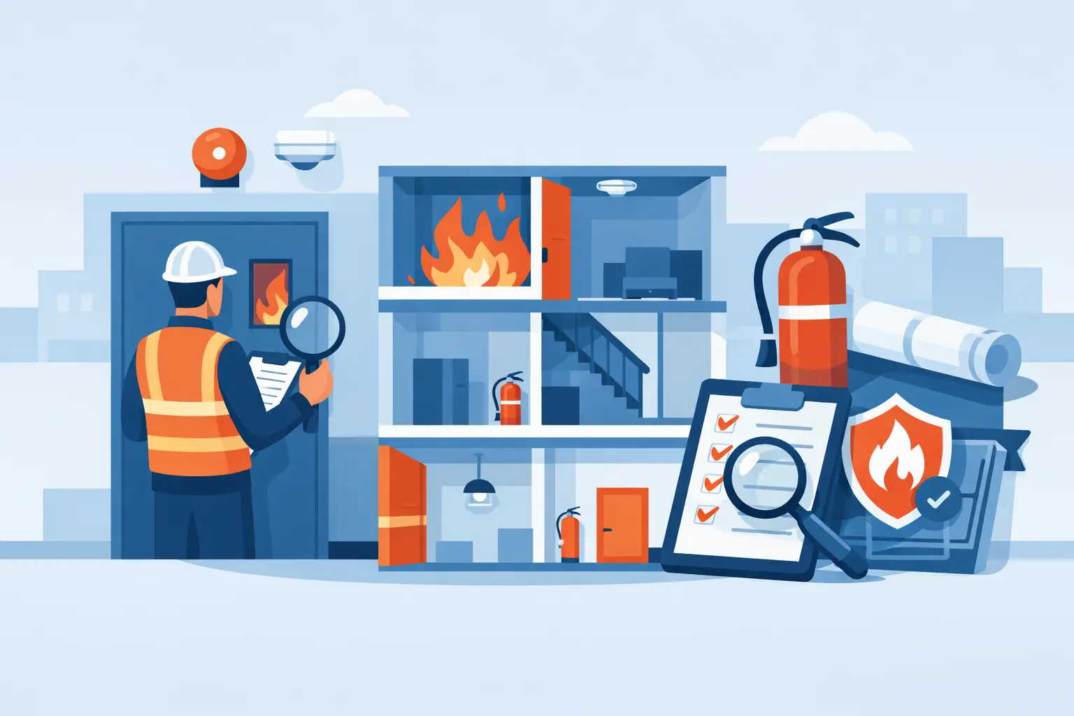 Fire Compartmentation Inspection Guide for UK Sites