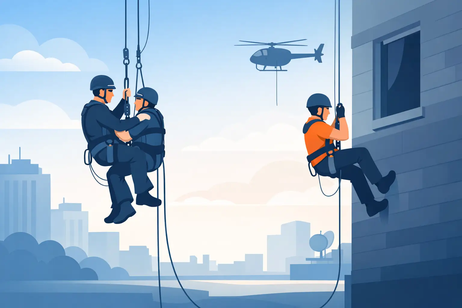 Rope Rescue and Emergency Escape from Height